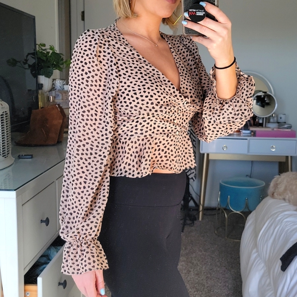 Fashion Nova Leopard Top